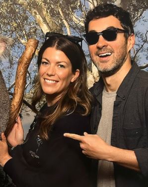 Mark Normand with his wife Mae Planert